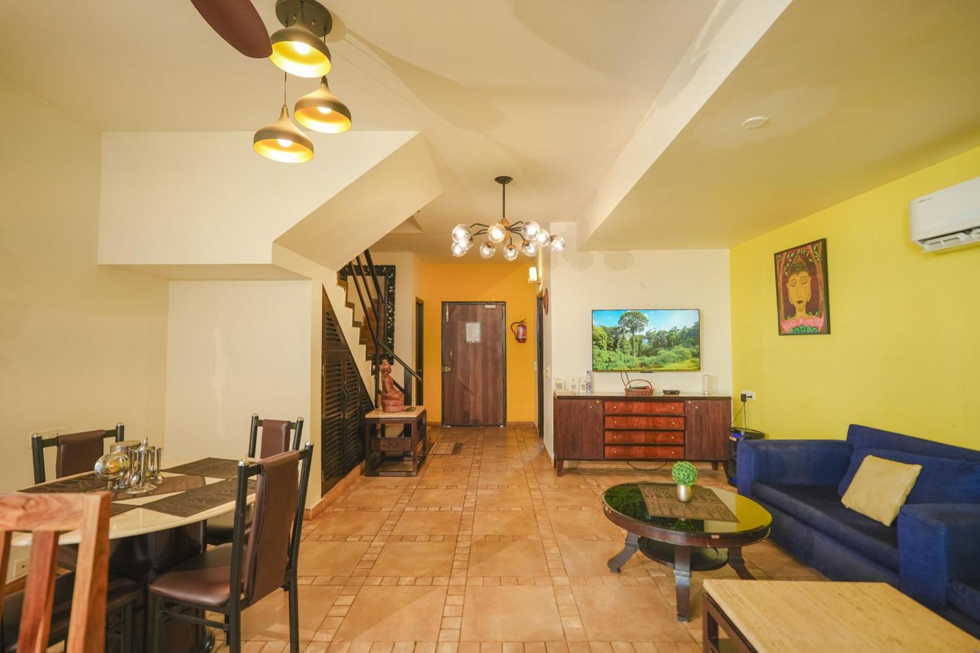 Villa M - Jia 3- 3Bhk In Candolim, Pool Facing, Near Beach, Breakfast Included Exteriör bild