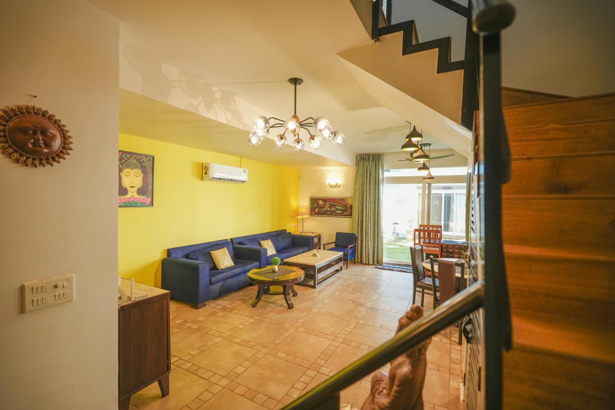 Villa M - Jia 3- 3Bhk In Candolim, Pool Facing, Near Beach, Breakfast Included Exteriör bild