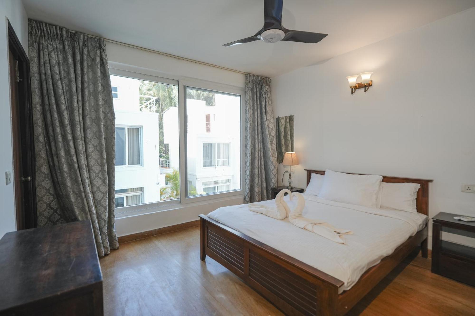 Villa M - Jia 3- 3Bhk In Candolim, Pool Facing, Near Beach, Breakfast Included Exteriör bild