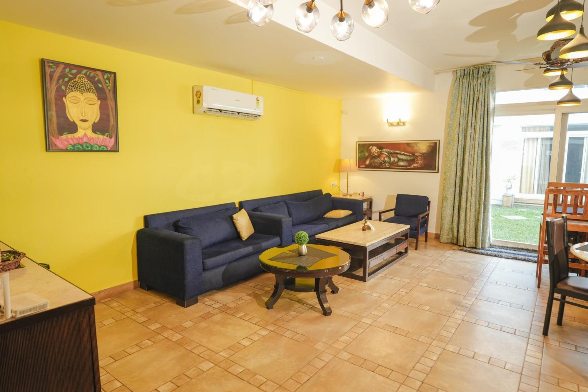 Villa M - Jia 3- 3Bhk In Candolim, Pool Facing, Near Beach, Breakfast Included Exteriör bild