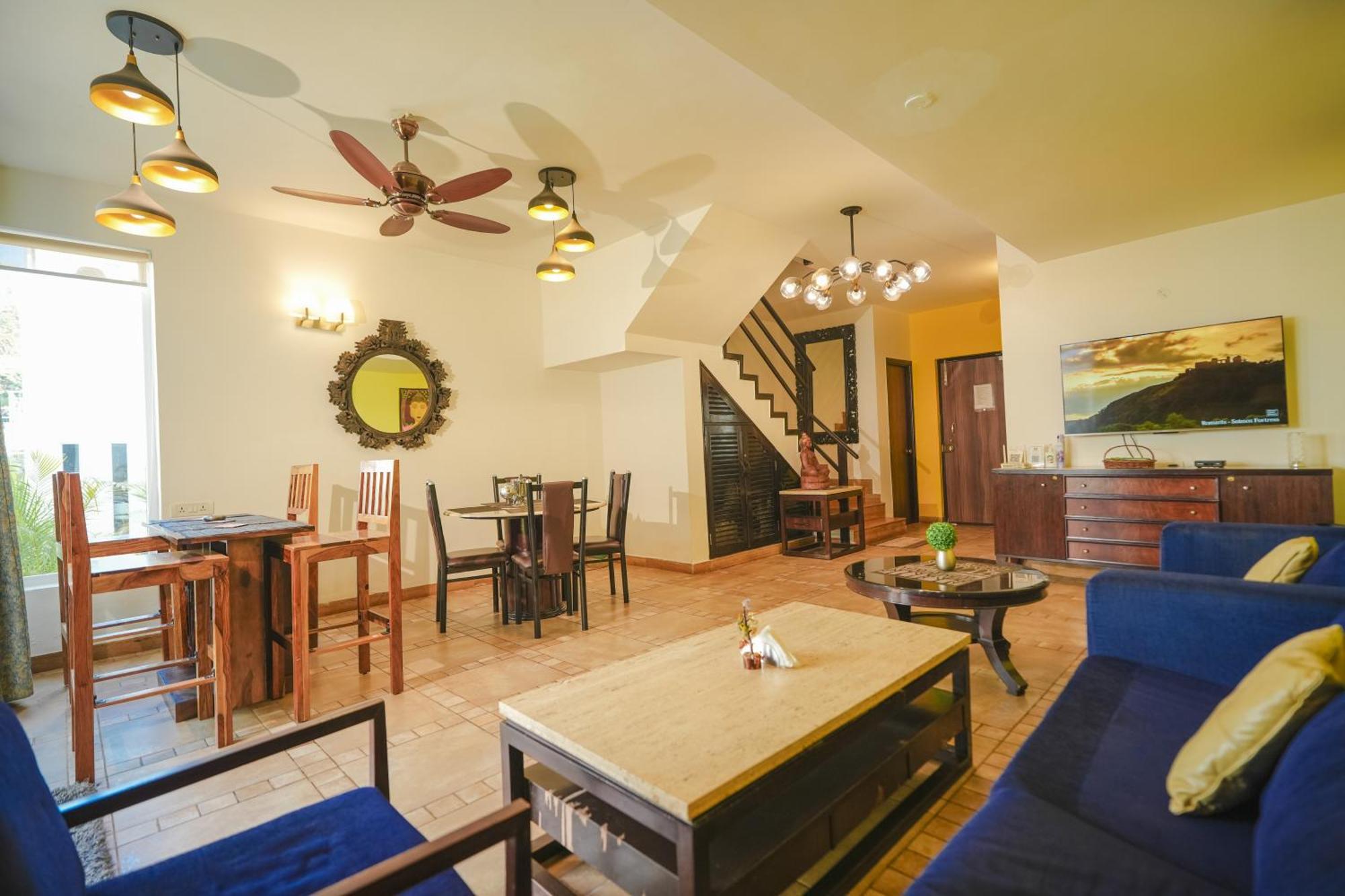 Villa M - Jia 3- 3Bhk In Candolim, Pool Facing, Near Beach, Breakfast Included Exteriör bild