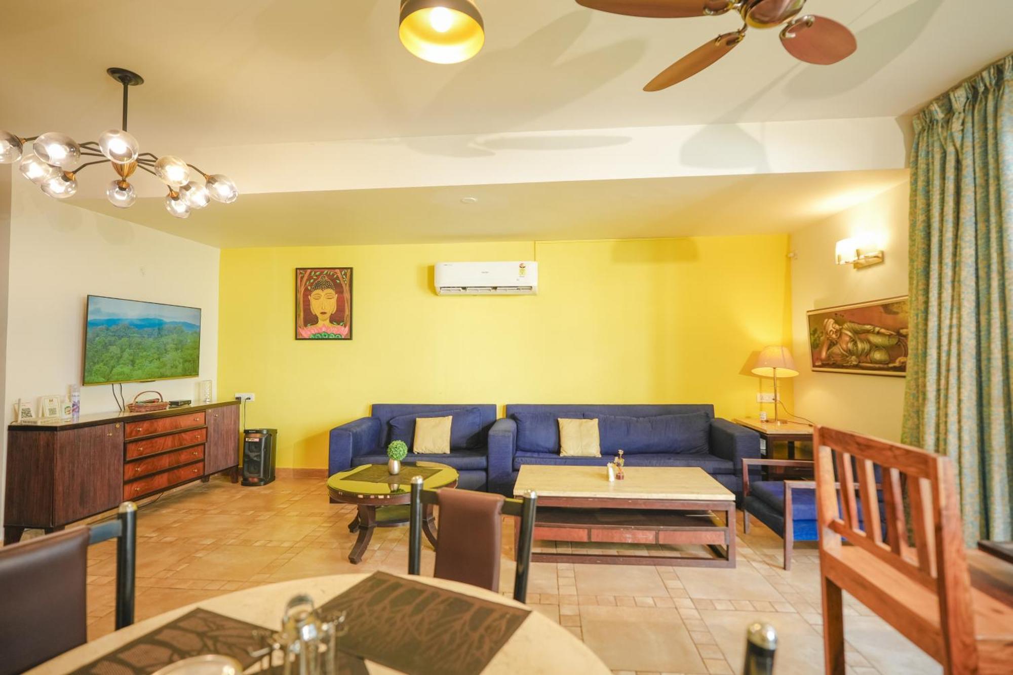 Villa M - Jia 3- 3Bhk In Candolim, Pool Facing, Near Beach, Breakfast Included Exteriör bild