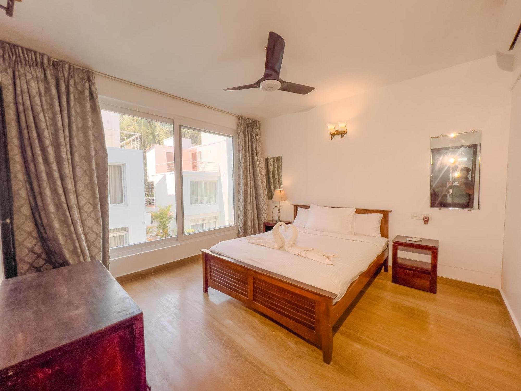 Villa M - Jia 3- 3Bhk In Candolim, Pool Facing, Near Beach, Breakfast Included Exteriör bild